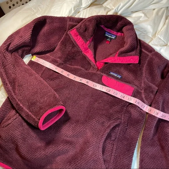 Patagonia Re-tool Snap T Pullover women's burgundy - Picture 5 of 5